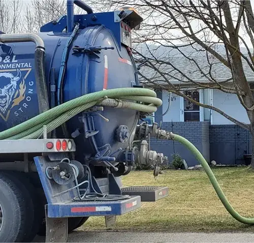 Septic tank pumping by D&L Environmental in the Okanagan